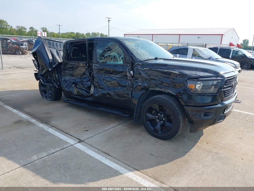Vin: 1c6rrffg2kn742384, lot: 46572030, ram 1500 big horn/lone star  4x4 5'7 box 2019 img_1