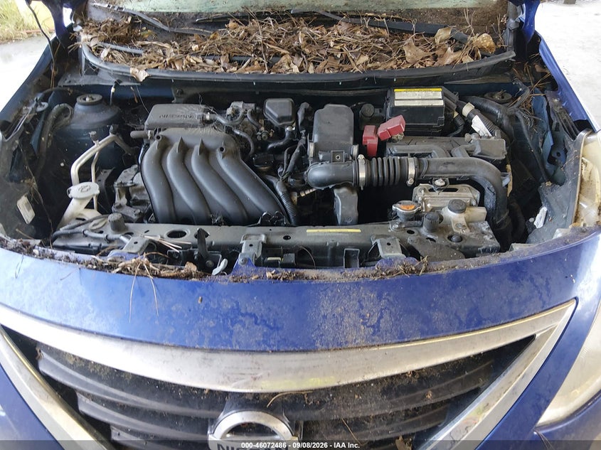 2016 NISSAN VERSA SEDAN 1.6L I-4 DOHC, VVT, REGULAR , 109HP