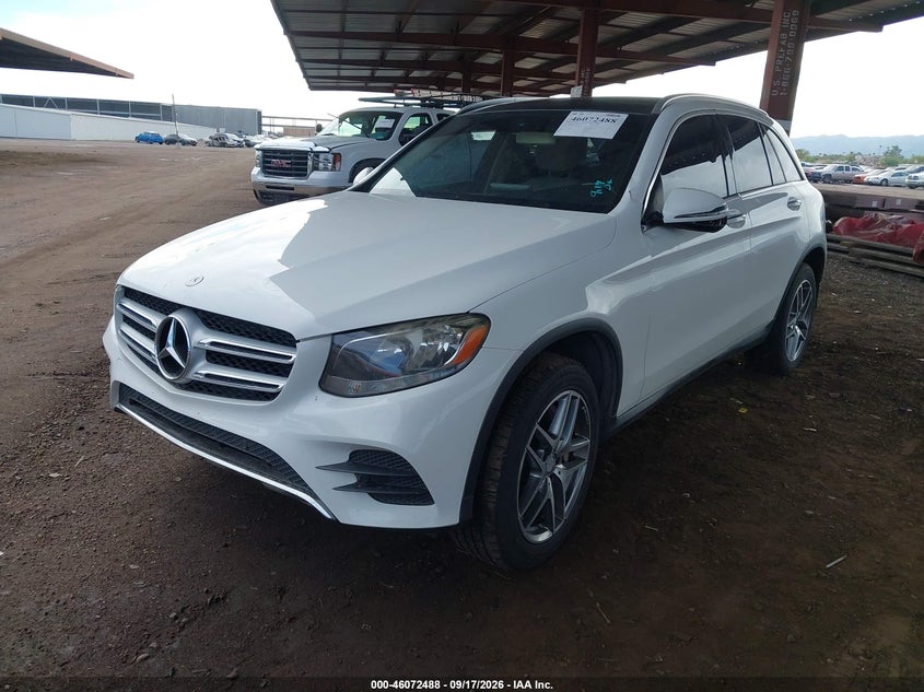 Vin: wdc0g4jb4gf080441, lot: 46572035, mercedes-benz glc 300 20162