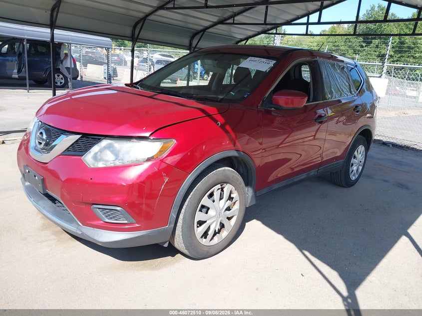 Vin: 5n1at2mv1gc820489, lot: 46572057, nissan rogue s/sl/sv 20162