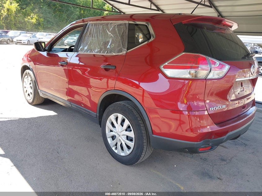 Vin: 5n1at2mv1gc820489, lot: 46572057, nissan rogue s/sl/sv 20163