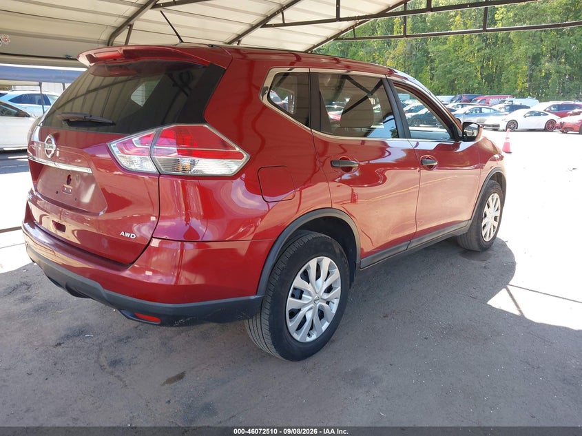 Vin: 5n1at2mv1gc820489, lot: 46572057, nissan rogue s/sl/sv 20164