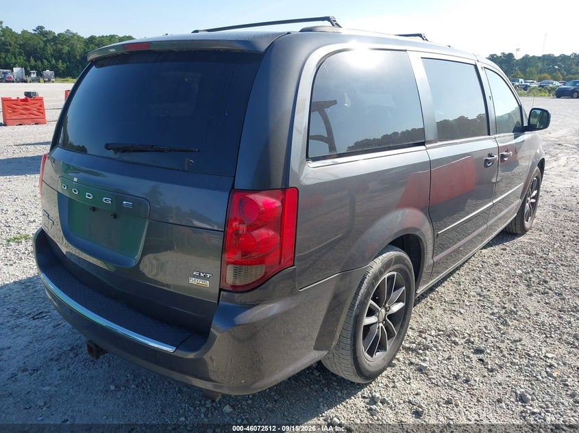 Vin: 2c4rdgcg0hr558185, lot: 46572059, dodge grand caravan sxt 20174