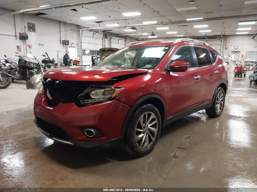 Vin: 5n1at2mv9fc765630, lot: 46572060, nissan rogue sl 20152
