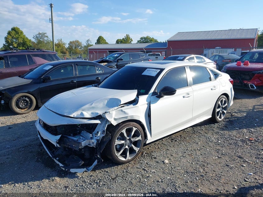 2026 Honda Civic, Front End, IAAI, VIN 2HGFE4F8XTH309962 — photo 2