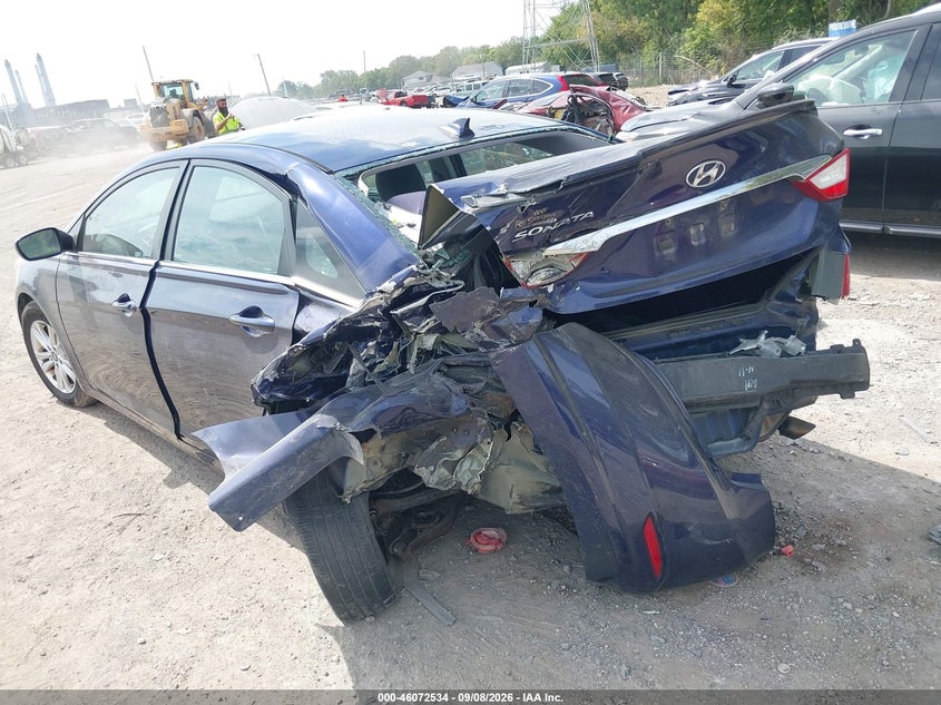 Vin: 5npeb4ac8dh729257, lot: 46572081, hyundai sonata gls 20133