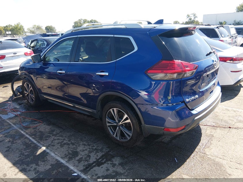 Vin: 5n1at2mv9hc862670, lot: 46572099, nissan rogue sl 20173