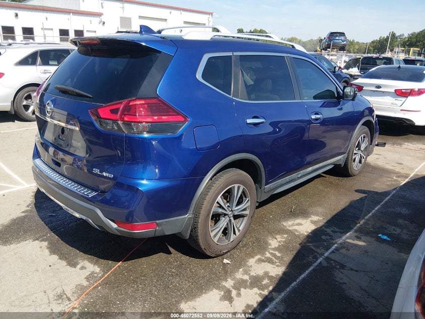 Vin: 5n1at2mv9hc862670, lot: 46572099, nissan rogue sl 20174