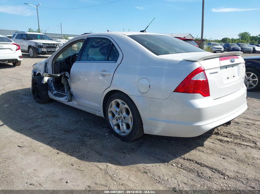 Vin: 3fahp0ha6ar422342, lot: 46572148, ford fusion se 20103
