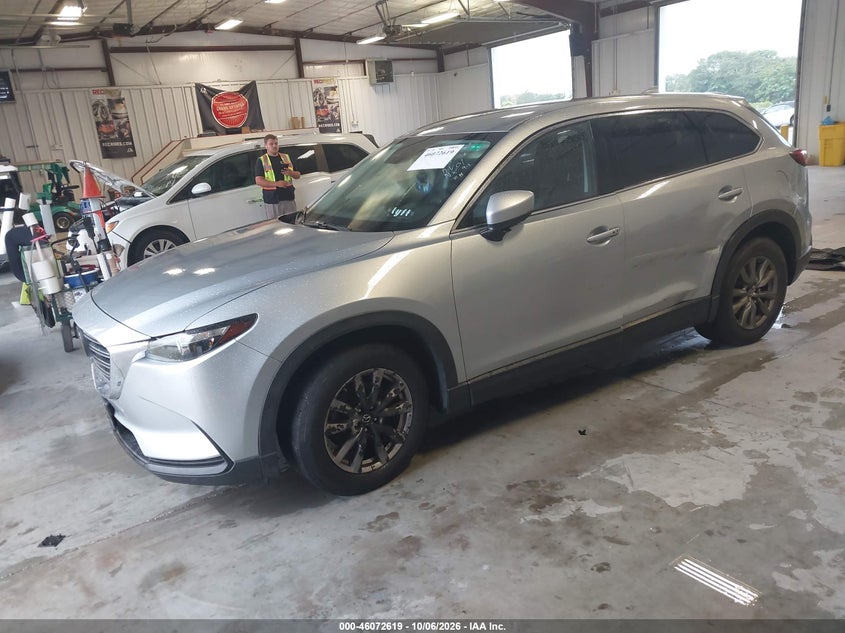 Vin: jm3tcbcy7j0215546, lot: 46572166, mazda cx-9 touring 20182