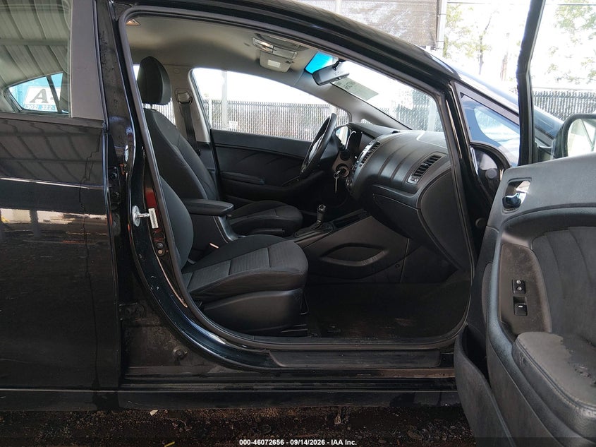 Vin: knafx4a62e5233160, lot: 46572203, kia forte lx 20144