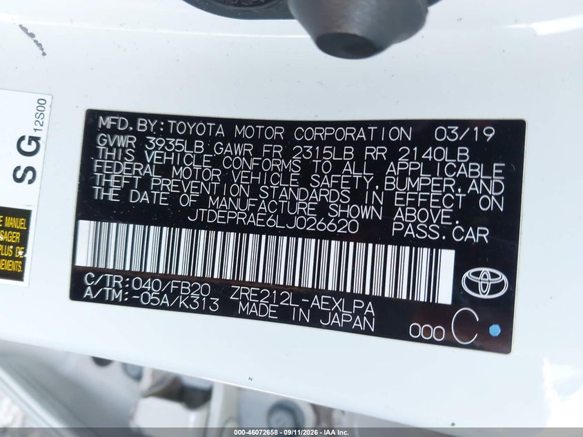 TOYOTA COROLLA - zdjęcie 9