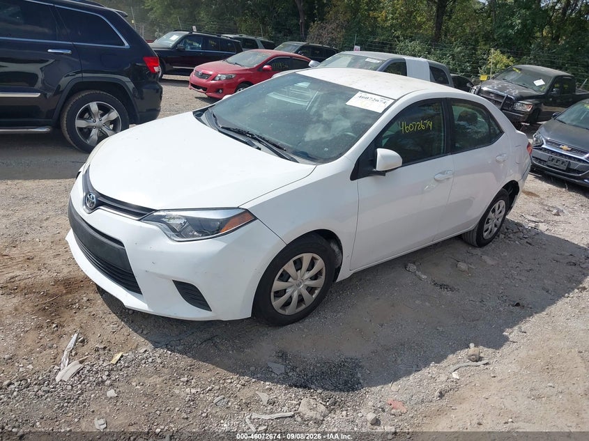 2014 TOYOTA COROLLA auction photo 2