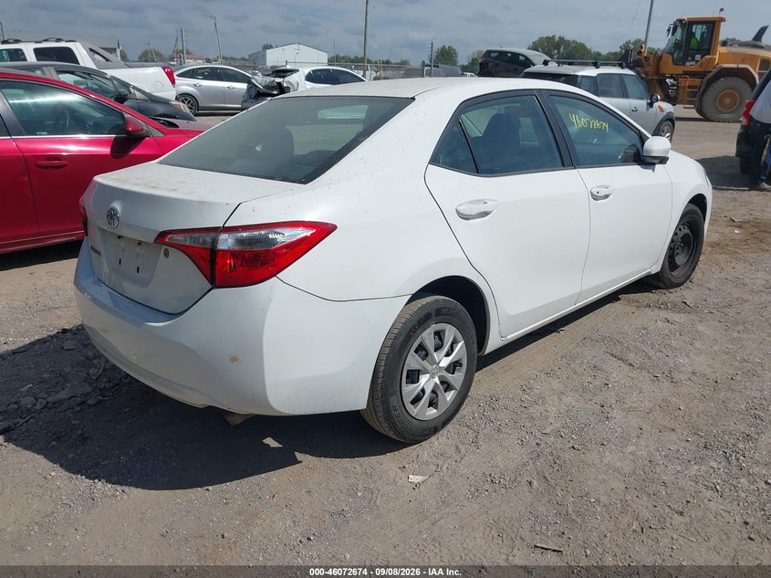 2014 TOYOTA COROLLA auction photo 4