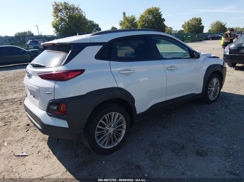 Vin: km8k2caa4ku198178, lot: 46572249, hyundai kona sel 20194