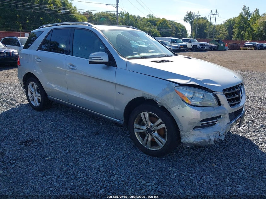 2012 MERCEDES-BENZ ML 350 auction photo 1