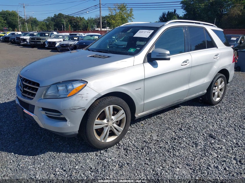 2012 MERCEDES-BENZ ML 350 auction photo 2