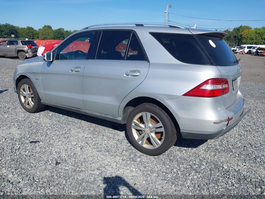 2012 MERCEDES-BENZ ML 350 auction photo 3