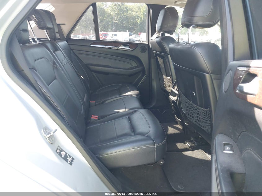 2012 MERCEDES-BENZ ML 350 auction photo 8