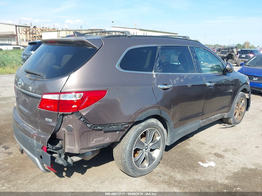 2015 HYUNDAI SANTA FE auction photo 4