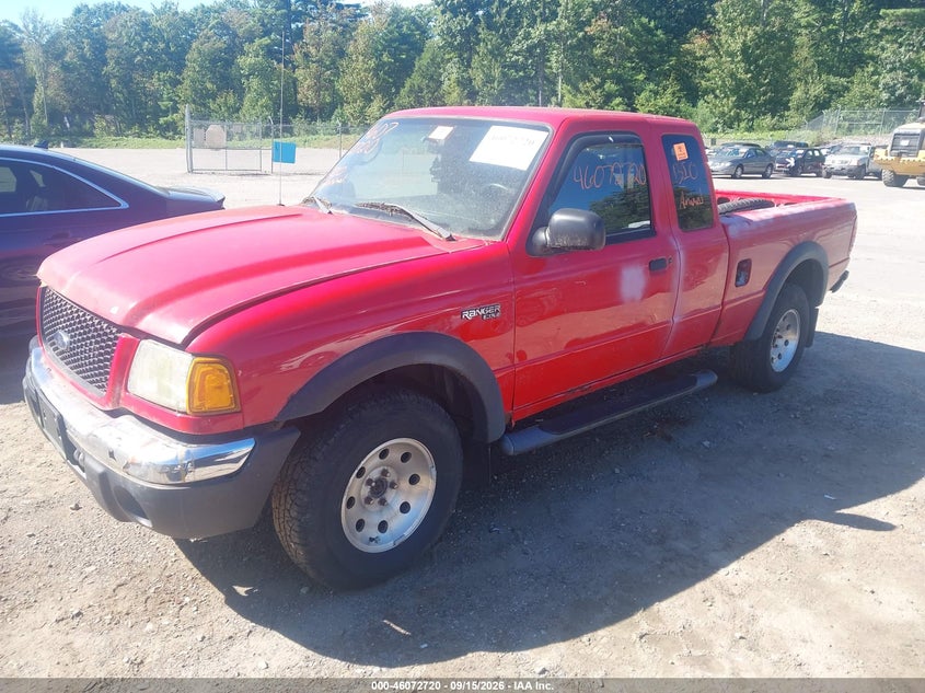 FORD RANGER 2002 VIN 1FTZR45E12TA40503