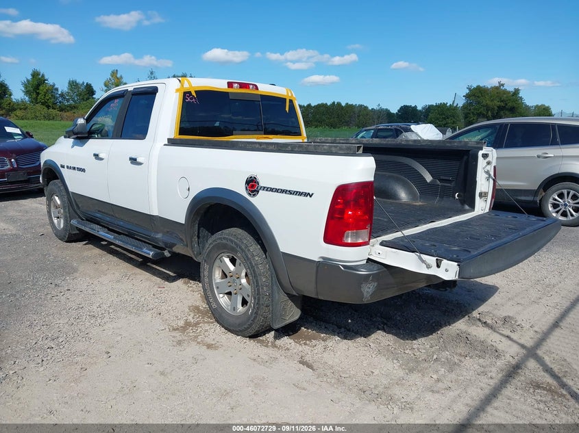 Vin: 1d7rv1gt9bs541138, lot: 46572276, ram ram 1500 slt 20113
