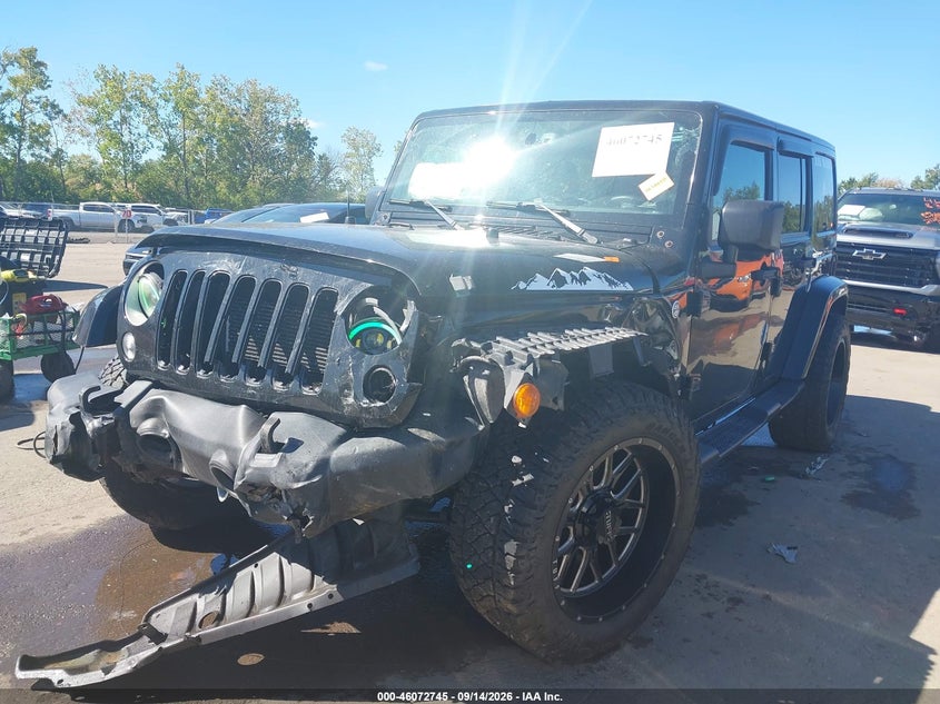 Vin: 1c4bjweg5hl591869, lot: 46572292, jeep wrangler unlimited sahara 4x4 20172