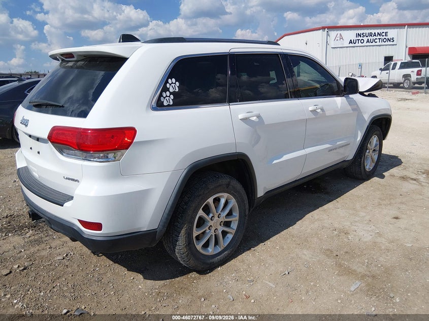 Vin: 1c4rjfag9fc903015, lot: 46572314, jeep grand cherokee laredo 20154