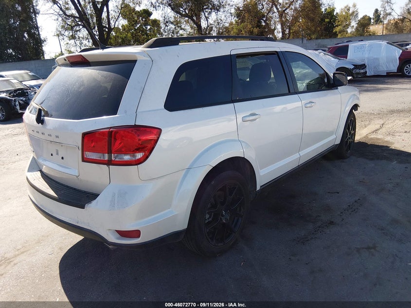 Vin: 3c4pdcbg7jt254033, lot: 46572317, dodge journey sxt 20184