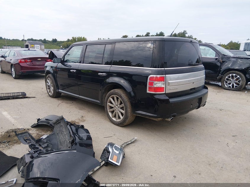 Vin: 2fmgk5d87kba30177, lot: 46572318, ford flex limited 20193