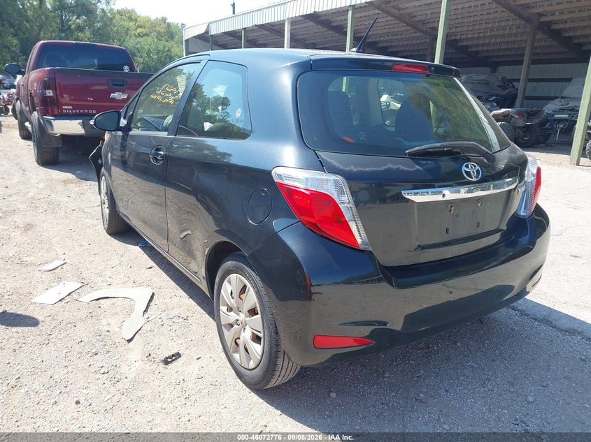 2012 TOYOTA YARIS auction photo 3