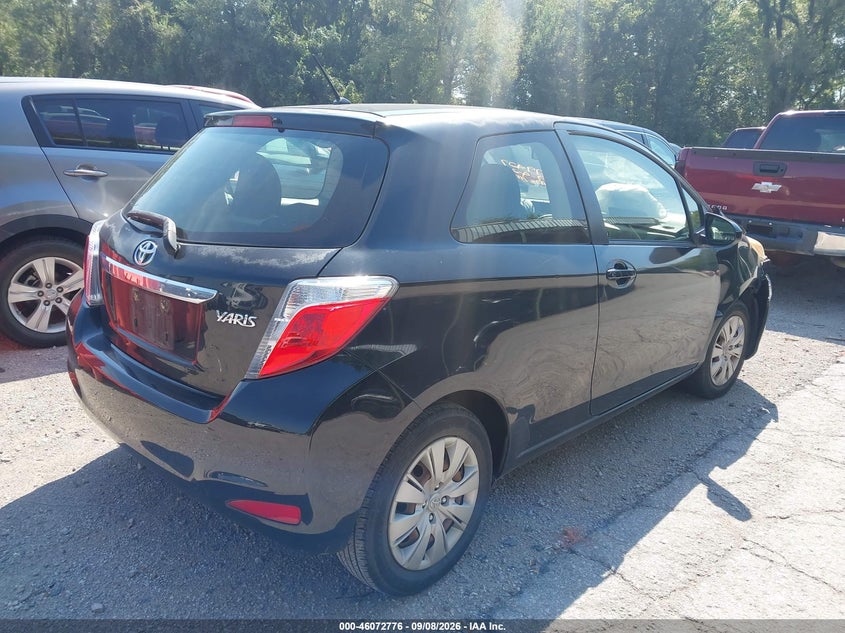 2012 TOYOTA YARIS auction photo 4