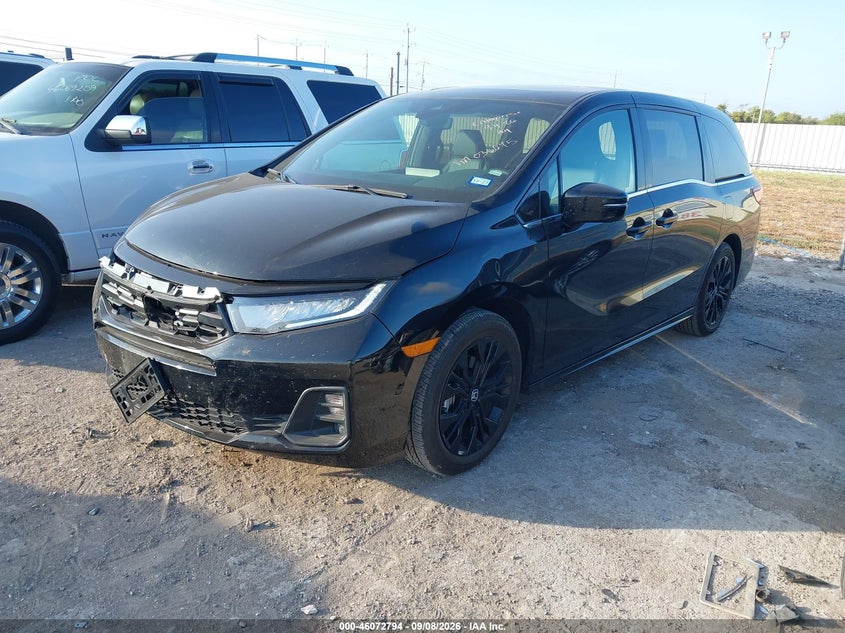 Vin: 5fnrl6h77tb036695, lot: 46572341, honda odyssey sport-l 20262