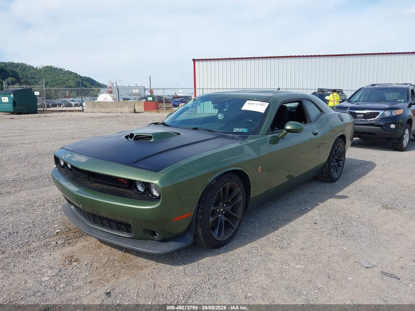 Vin: 2c3cdzfj7lh151220, lot: 46572342, dodge challenger r/t scat pack 20202