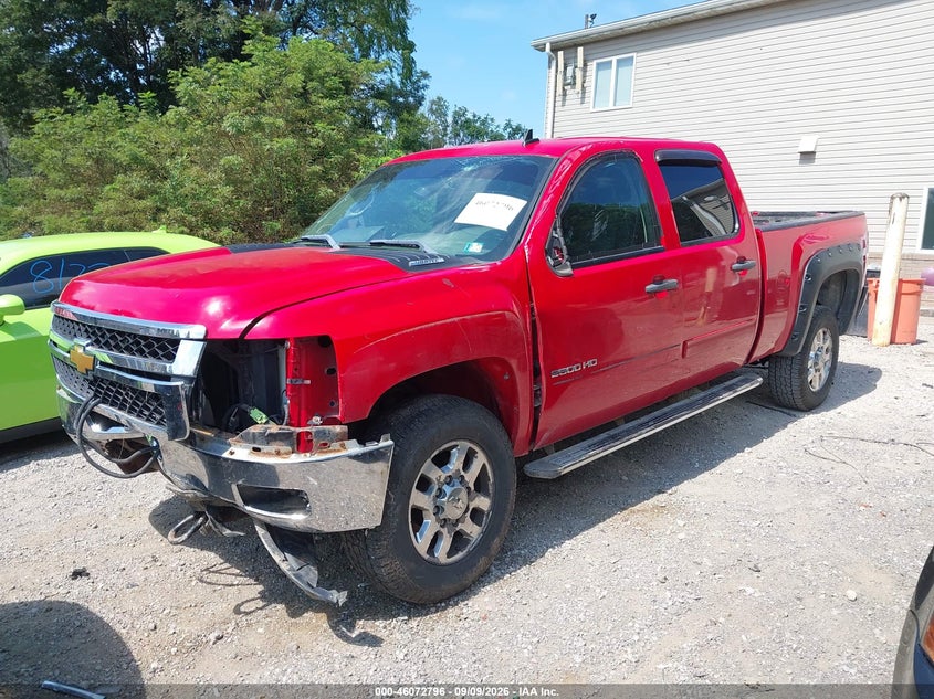 Vin: 1gc1kxcg2cf200248, lot: 46572343, chevrolet silverado 2500hd lt 20122