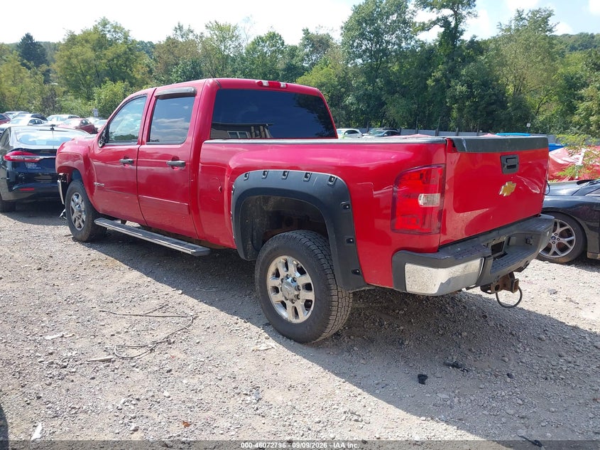 Vin: 1gc1kxcg2cf200248, lot: 46572343, chevrolet silverado 2500hd lt 20123