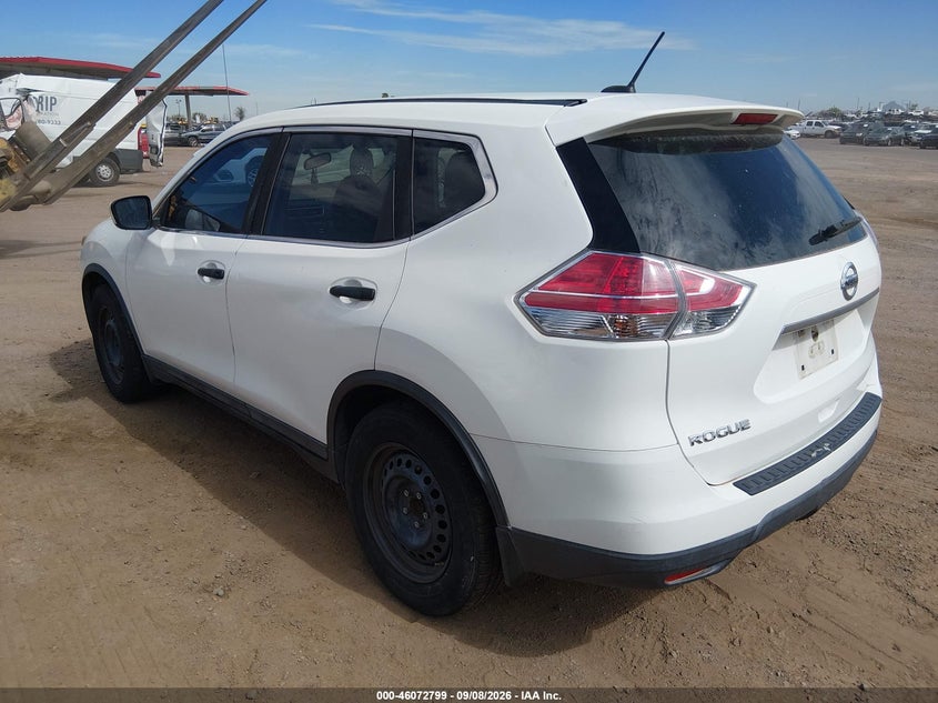 Vin: 5n1at2mn7gc774277, lot: 46572346, nissan rogue s 20163