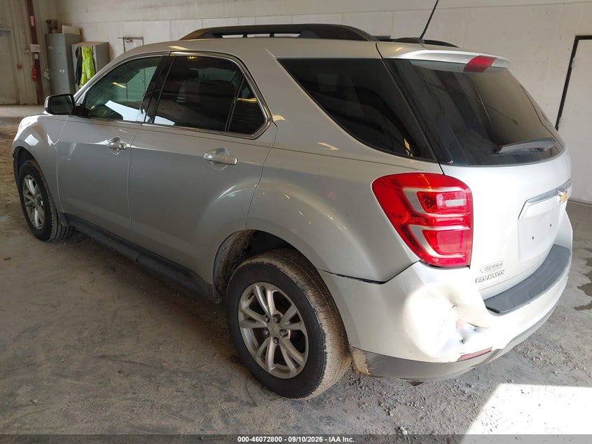 Vin: 2gnalcek1h1594211, lot: 46572347, chevrolet equinox lt 20173