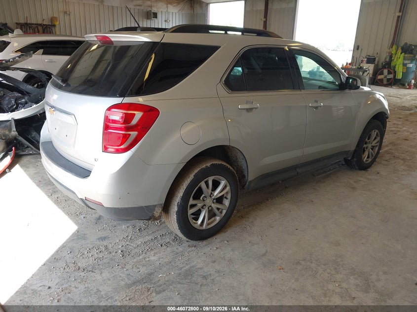 Vin: 2gnalcek1h1594211, lot: 46572347, chevrolet equinox lt 20174