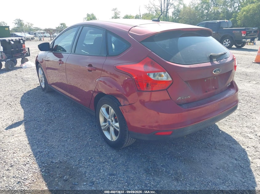 Vin: 1fadp3k23dl194840, lot: 46572380, ford focus se 20133