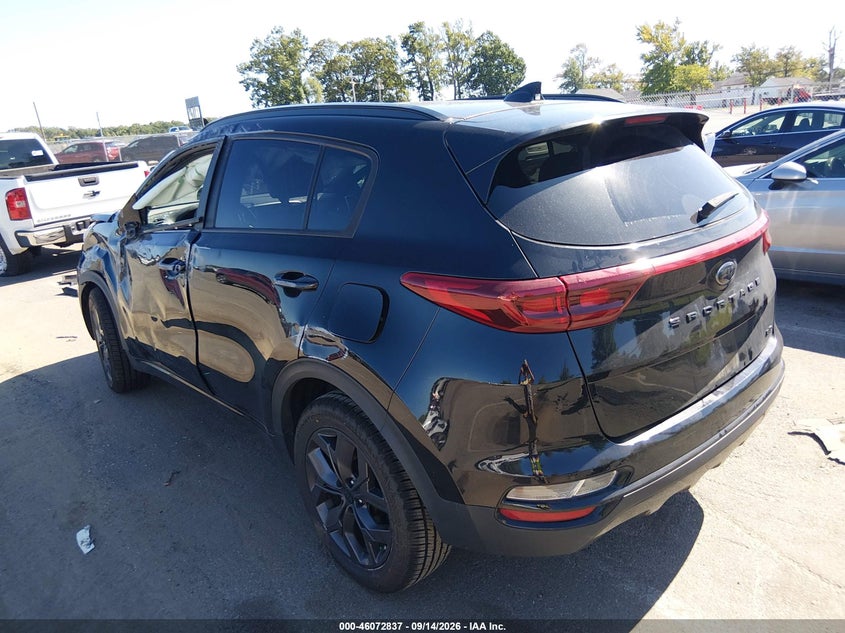 Vin: kndp6cac6n7016855, lot: 46572384, kia sportage nightfall edition 20223