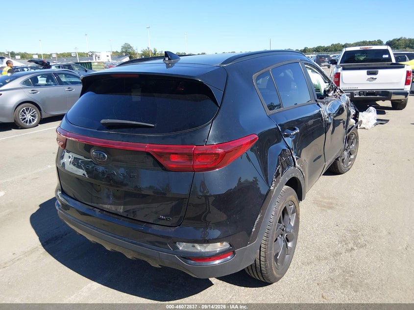 Vin: kndp6cac6n7016855, lot: 46572384, kia sportage nightfall edition 20224