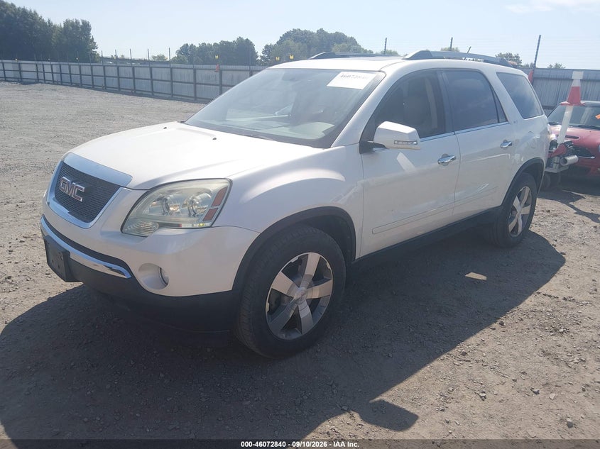 Vin: 1gkkrredxbj186033, lot: 46572387, gmc acadia slt-1 20112