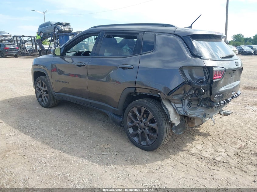 Vin: 3c4njdeb0mt513486, lot: 46572408, jeep compass 80th anniversary 4x4 20213