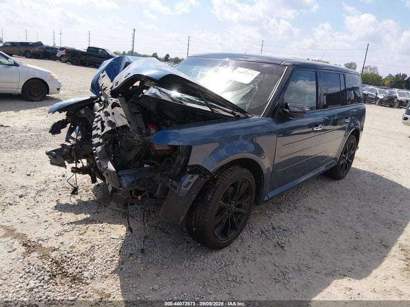Vin: 2fmhk6c86kba34295, lot: 46572420, ford flex sel 20192