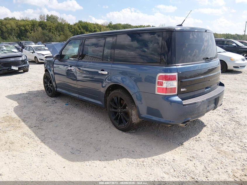 Vin: 2fmhk6c86kba34295, lot: 46572420, ford flex sel 20193