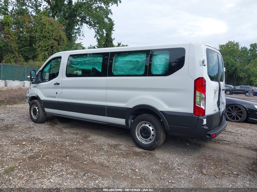 Vin: 1fbax2yg3pkb90148, lot: 46572439, ford transit-350 passenger van xl 20233