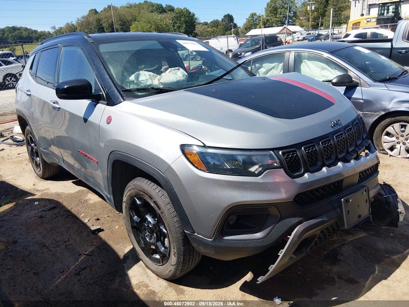 Vin: 3c4njddn3pt564707, lot: 46572449, jeep compass trailhawk 4x4 2023 img_1