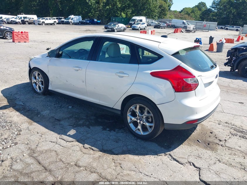 Vin: 1fahp3m20cl408275, lot: 46572466, ford focus sel 20123