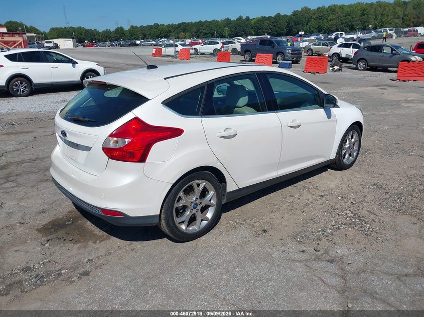 Vin: 1fahp3m20cl408275, lot: 46572466, ford focus sel 20124